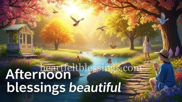 Afternoon blessings beautiful