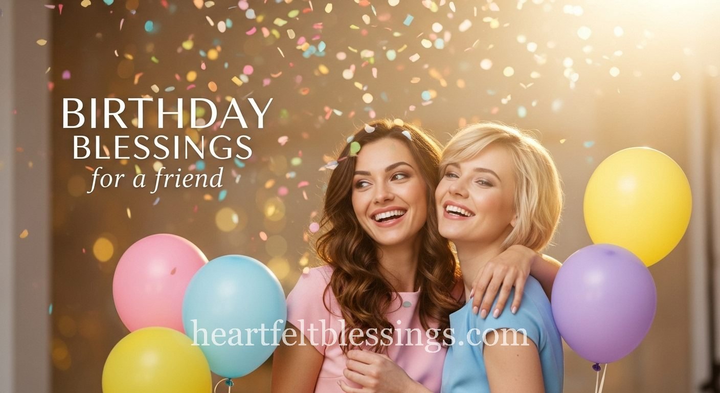 Birthday blessings for a friend