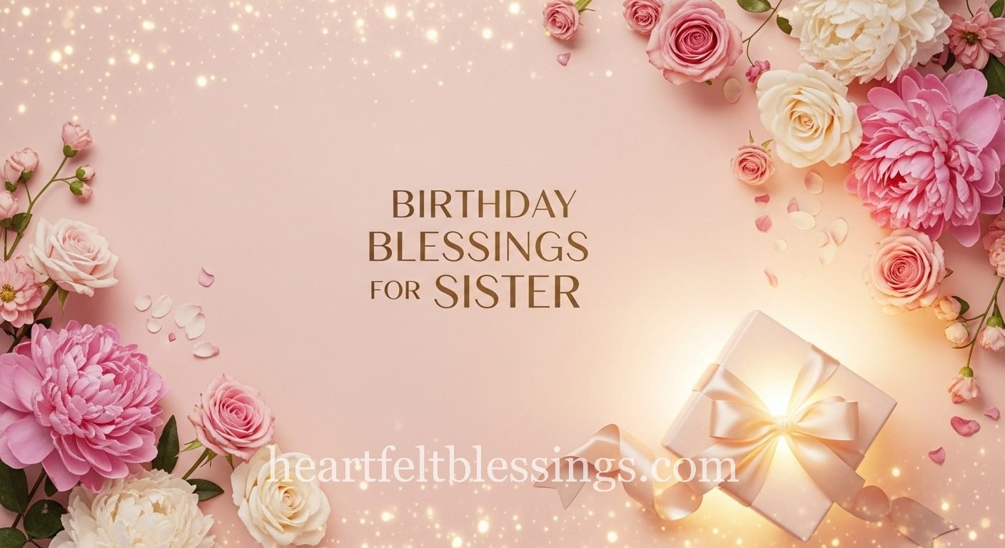 Birthday blessings for sister