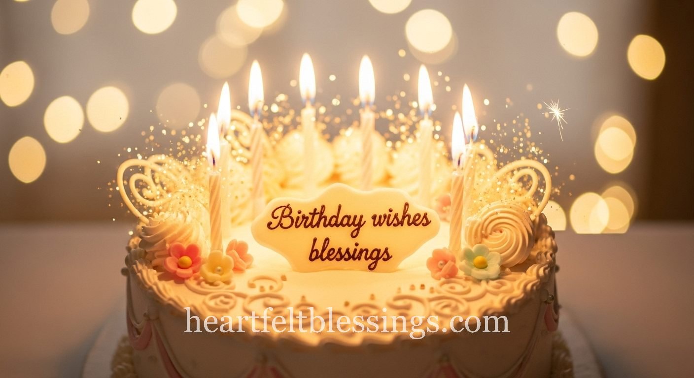 Birthday wishes blessings