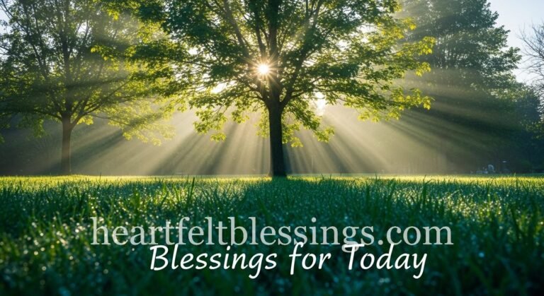 Blessings for today