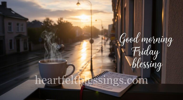 Good morning friday blessing