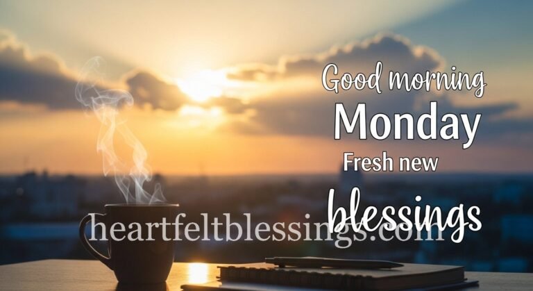 Good morning monday blessings