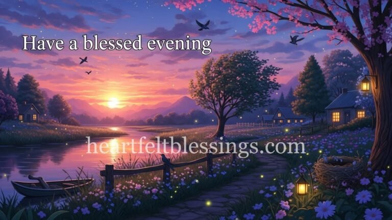 Have a blessed evening