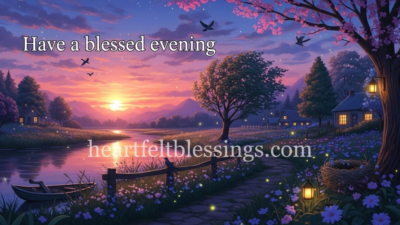 Have a blessed evening