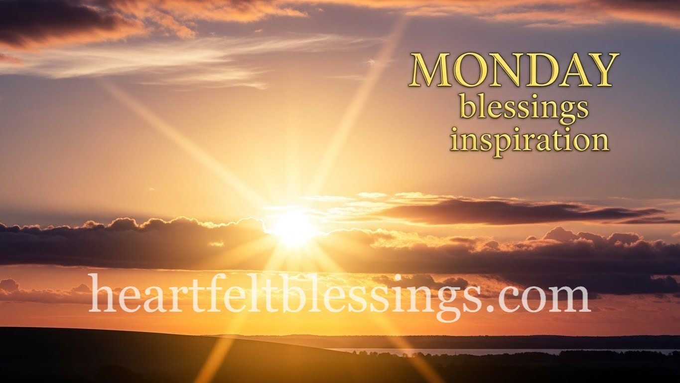 Monday blessings inspiration