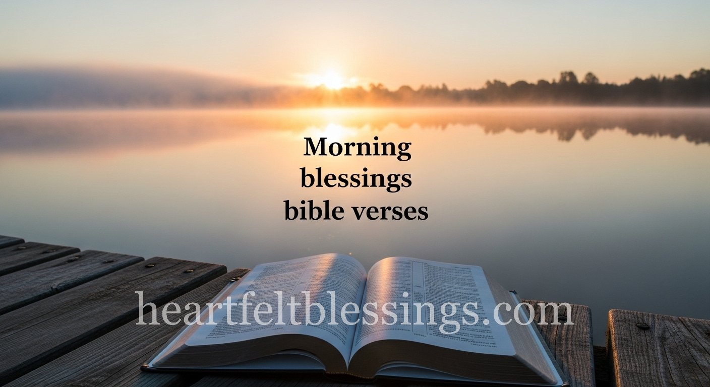 Morning blessings bible verses