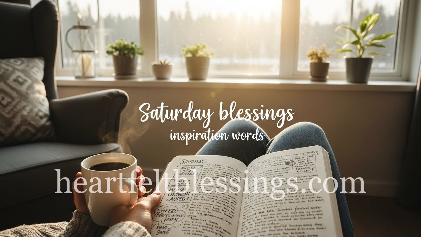 Saturday blessings inspiration words
