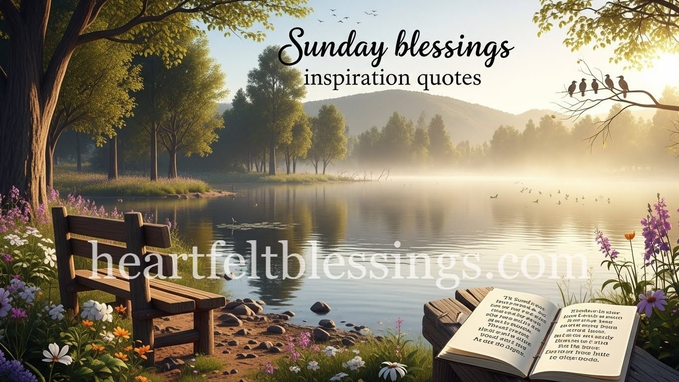 Sunday blessings inspiration quotes