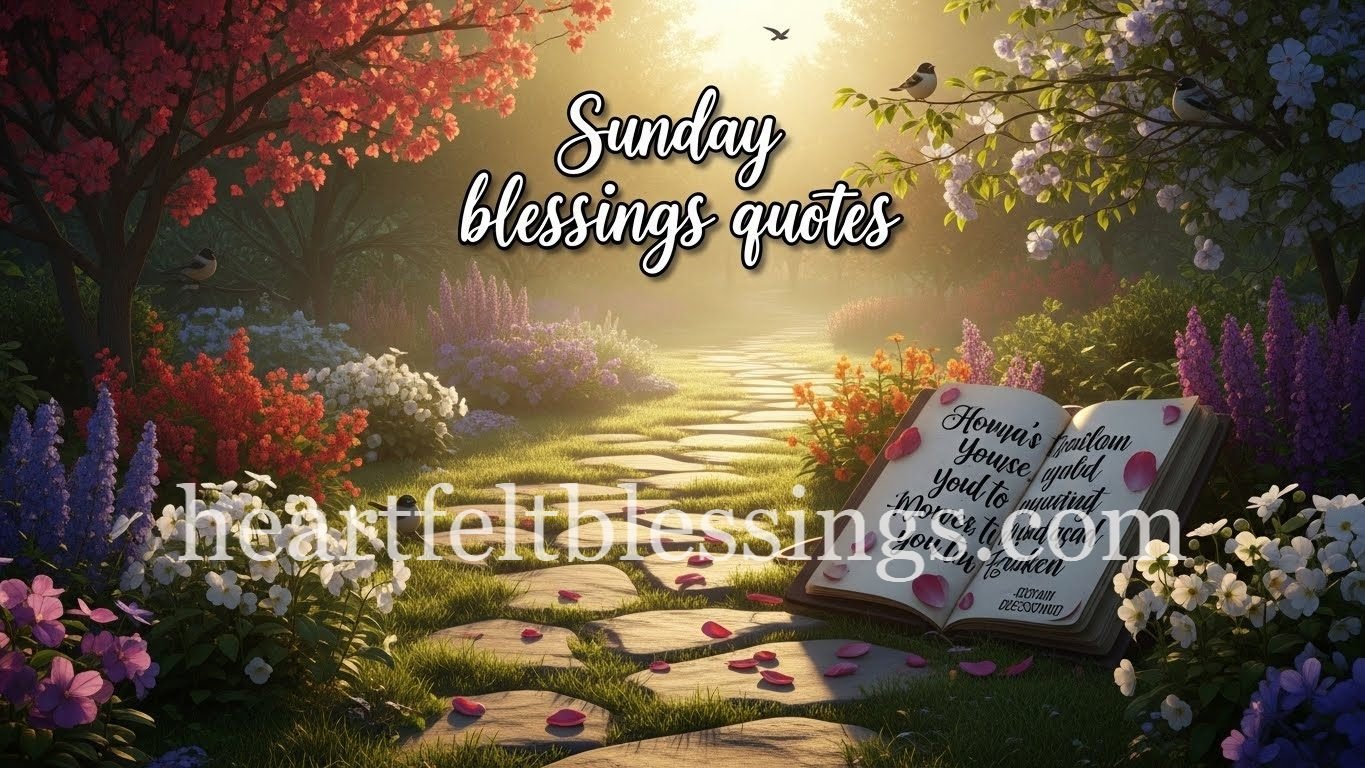 Sunday blessings quotes