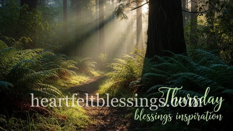 Thursday blessings inspiration