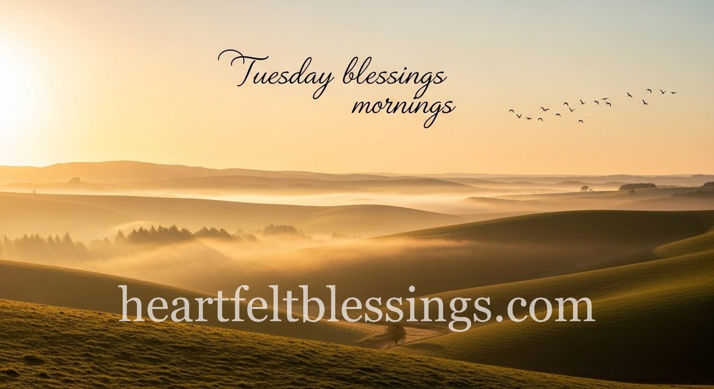 Tuesday blessings mornings