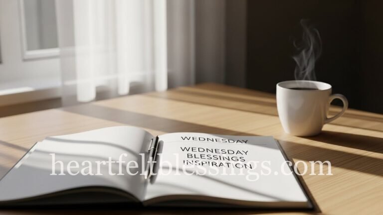 Wednesday blessings inspiration