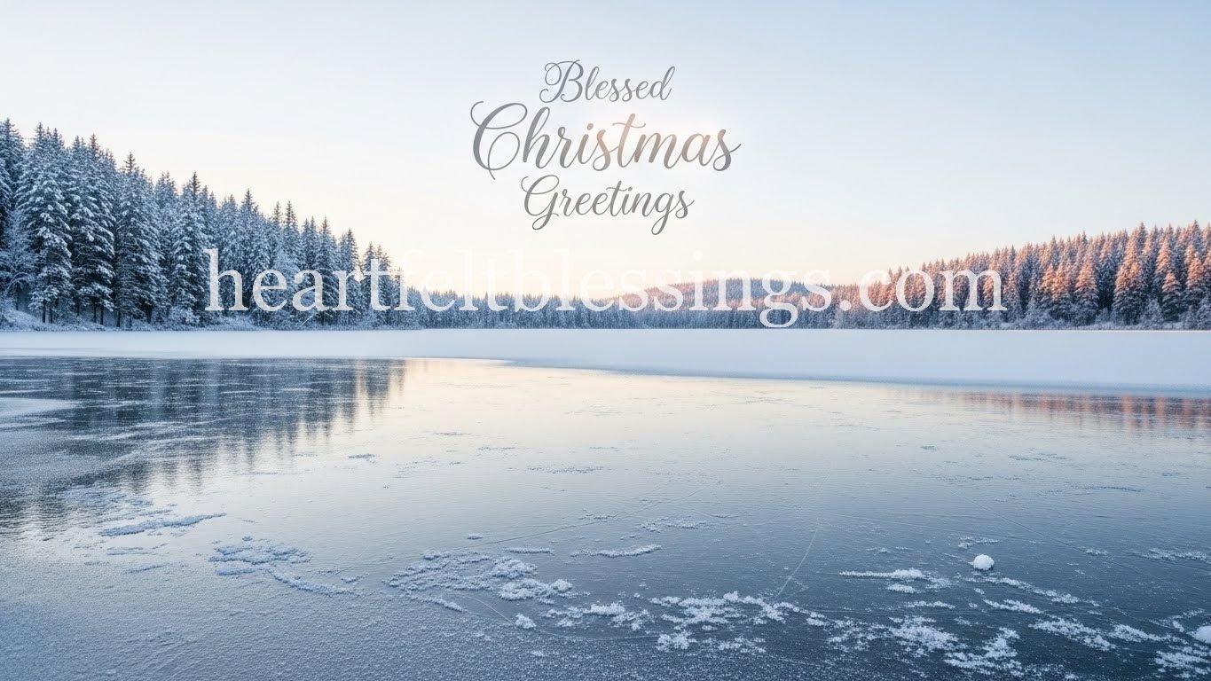 Blessed christmas greetings