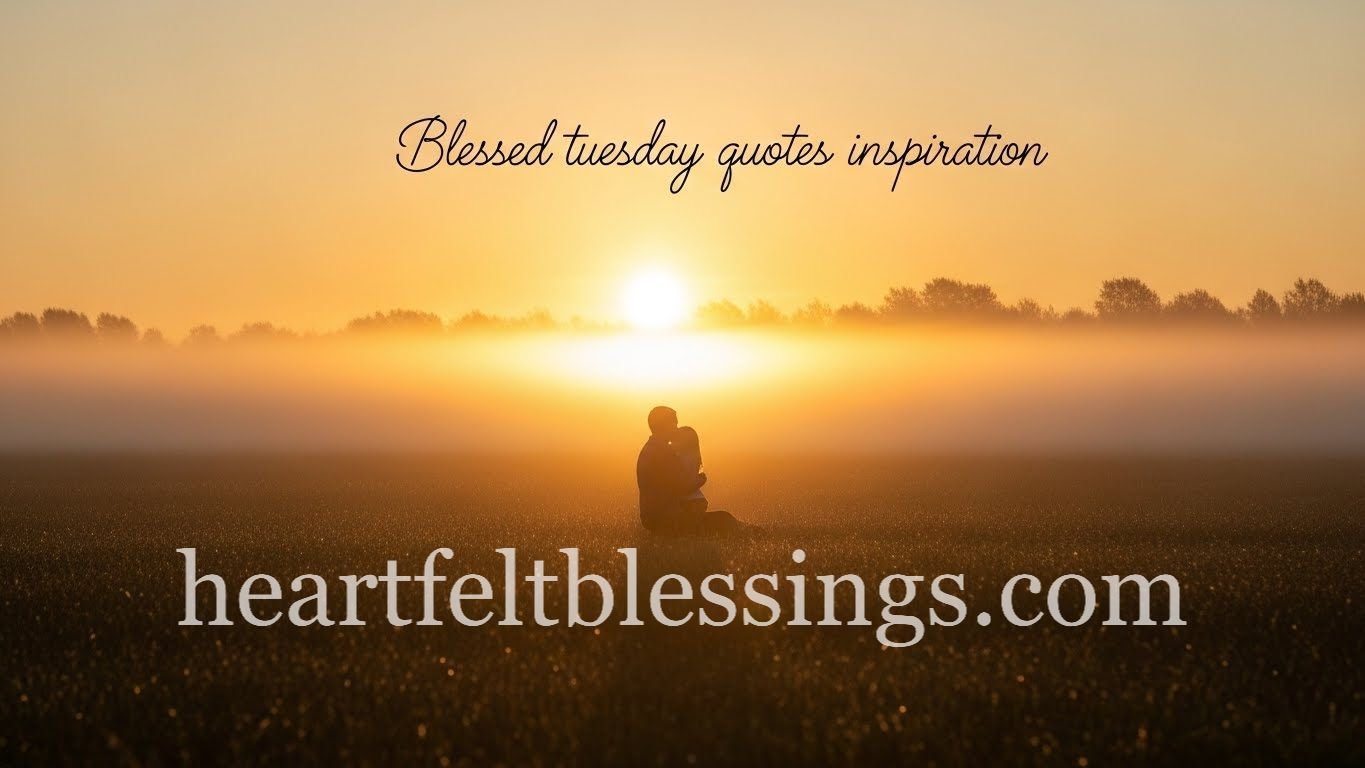 Blessed tuesday quotes inspiration