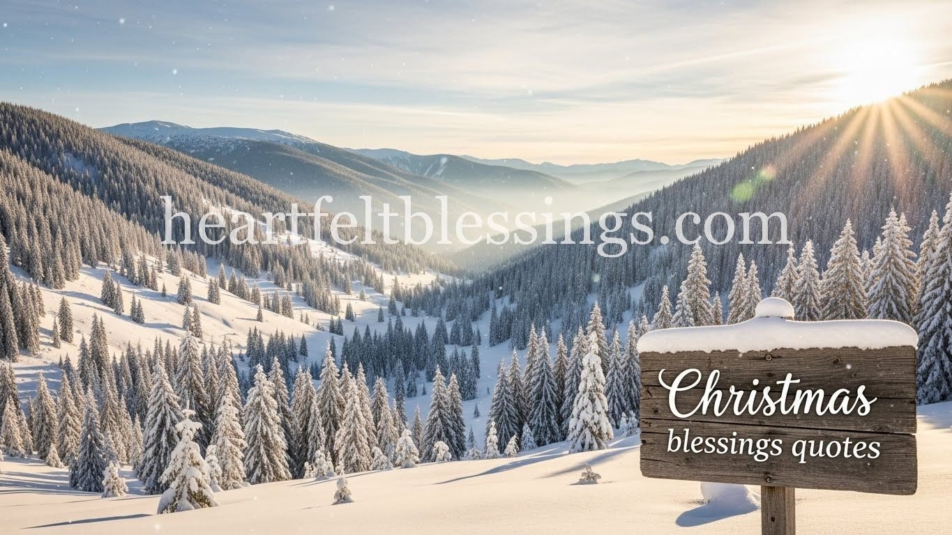 Christmas blessings quotes