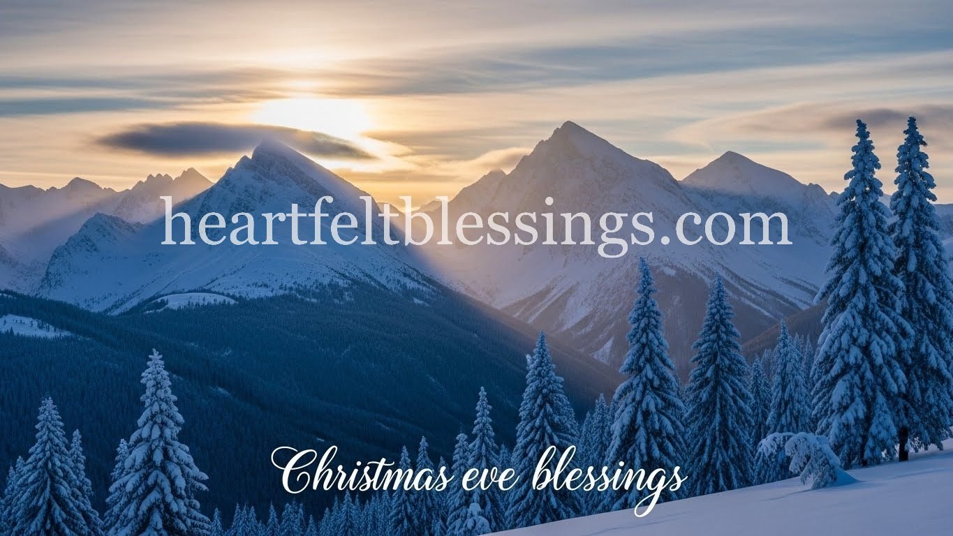 Christmas eve blessings