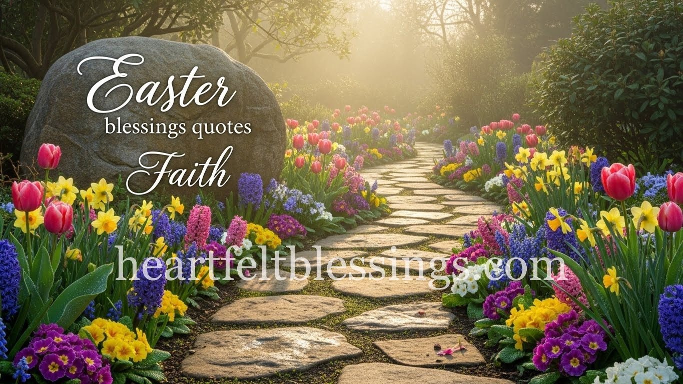 Easter blessings quotes faith