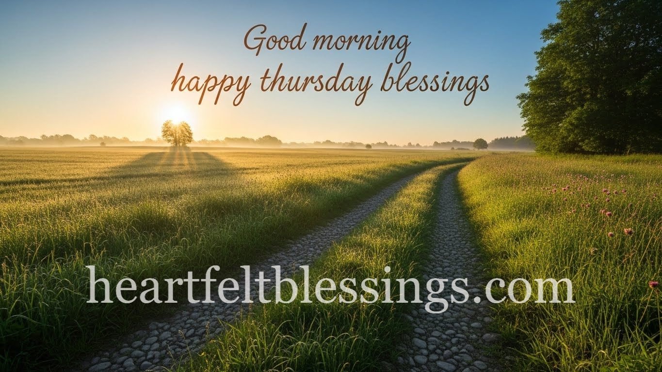 Good morning happy thursday blessings
