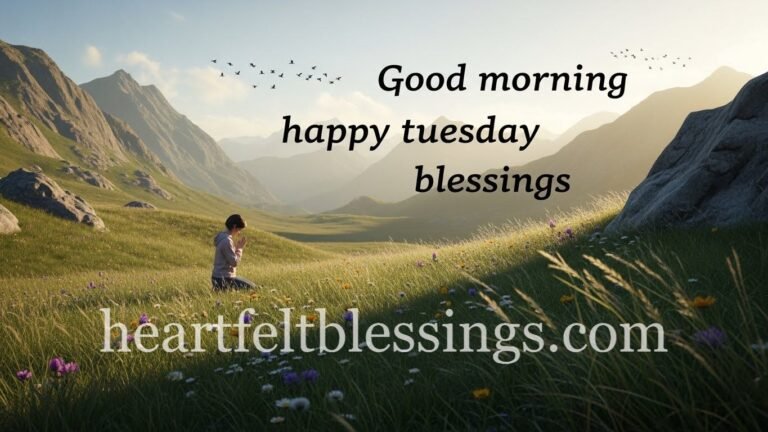 Good morning happy tuesday blessings