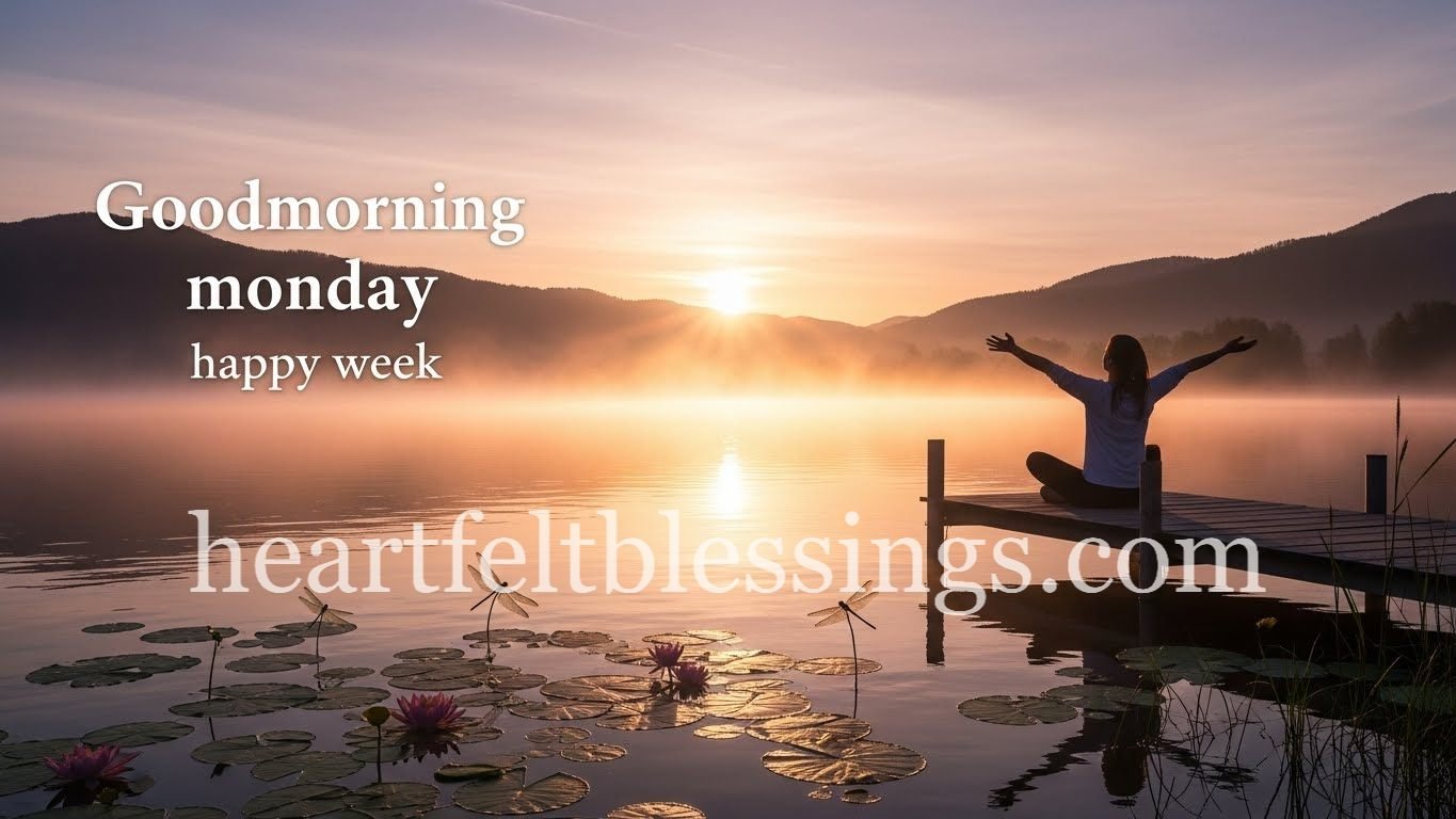 Goodmorning monday happy week