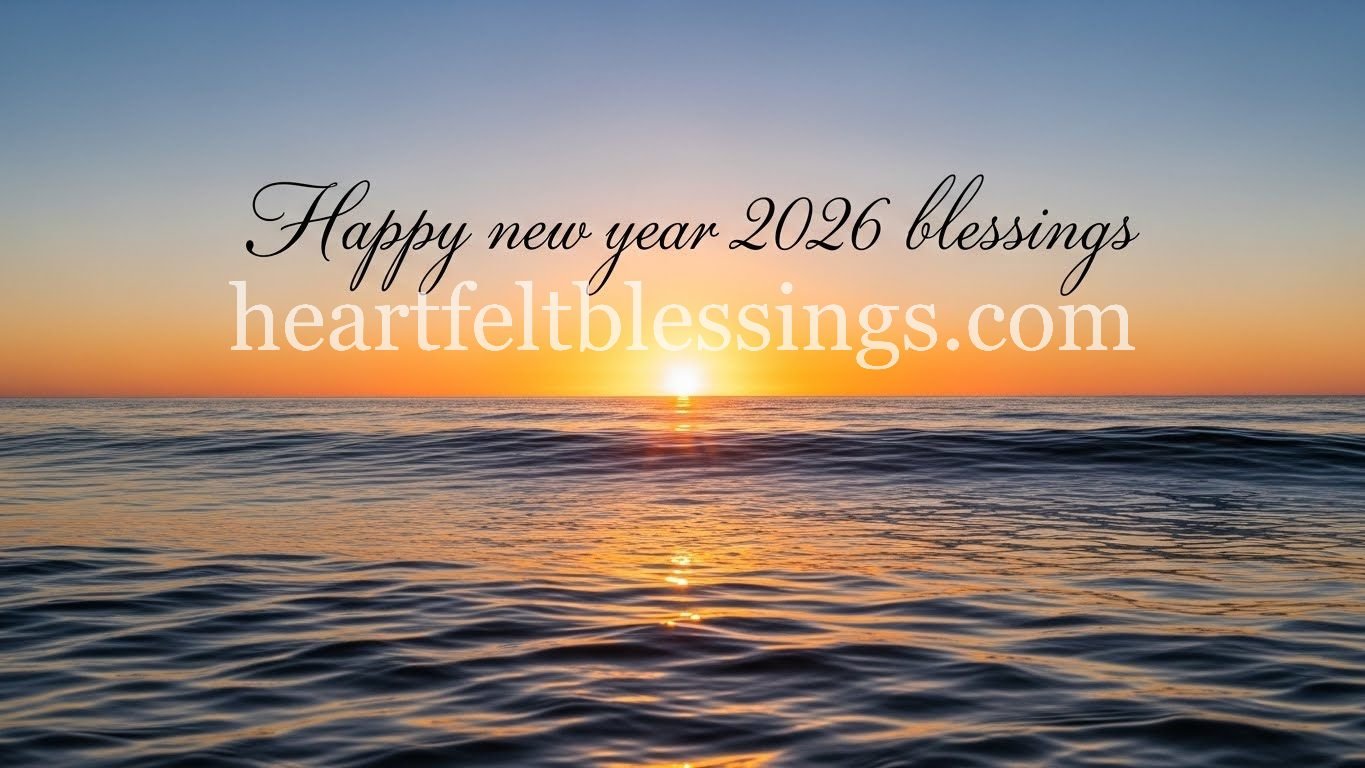 Happy new year 2026 blessings