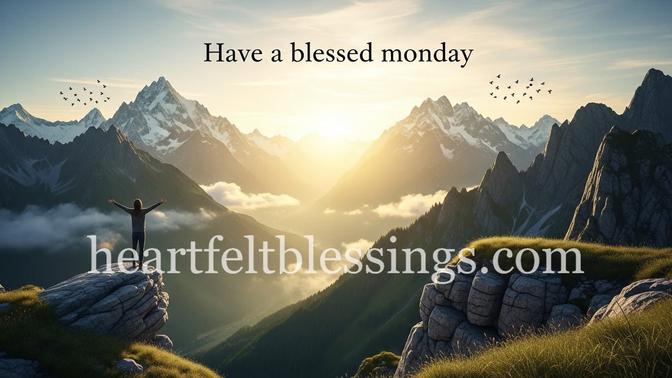 Have a blessed monday