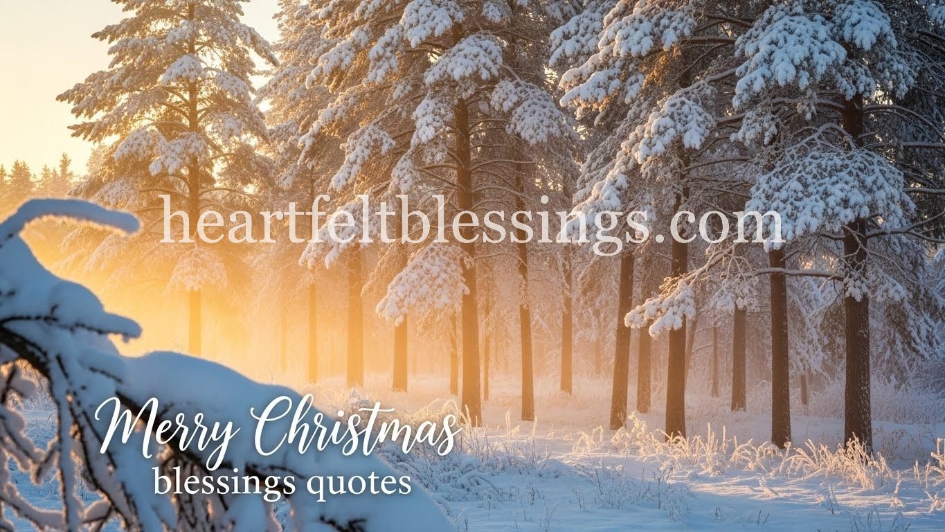 Merry christmas blessings quotes