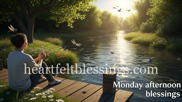 Monday afternoon blessings