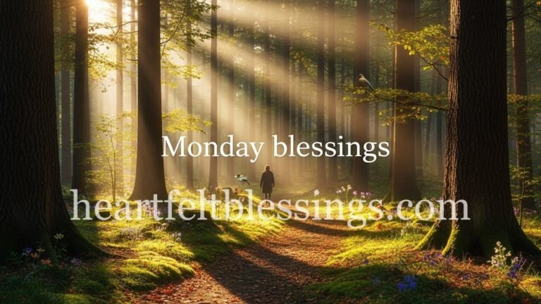 Monday blessings