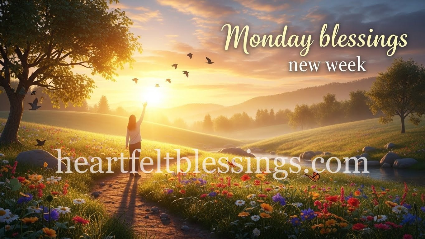 Monday blessings new week
