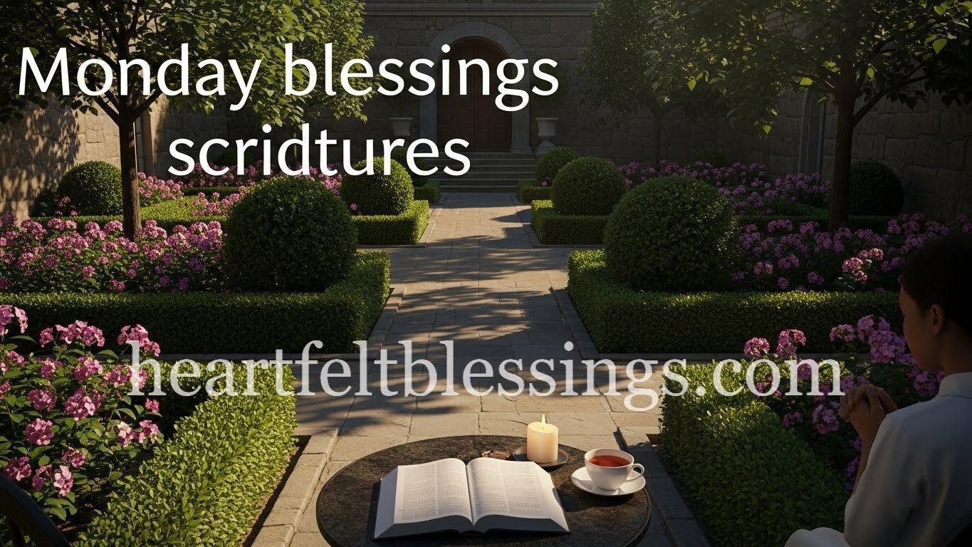 Monday blessings scriptures