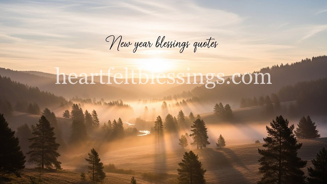 New year blessings quotes