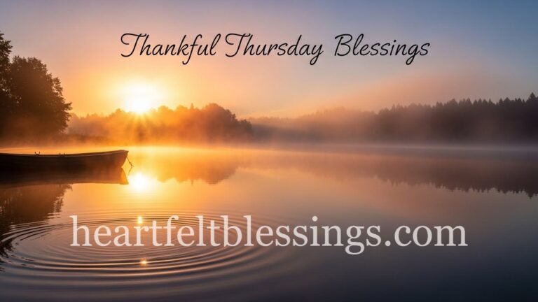 Thankful thursday blessings