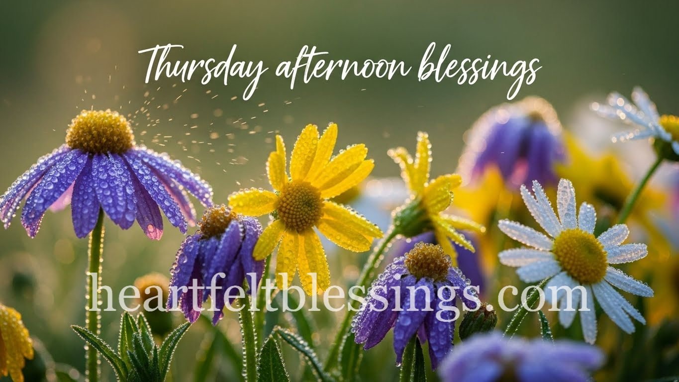 Thursday afternoon blessings
