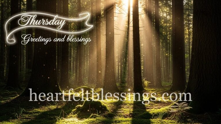 Thursday greetings and blessings