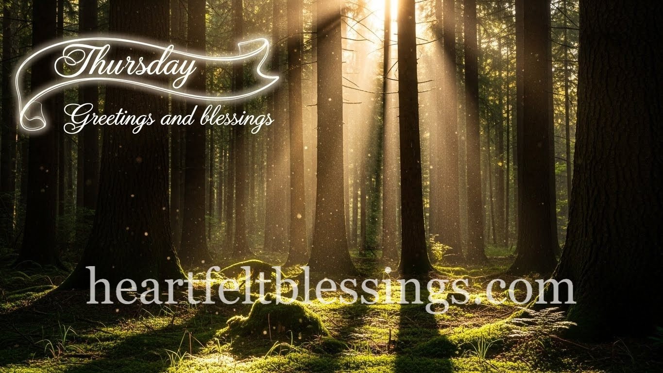 Thursday greetings and blessings