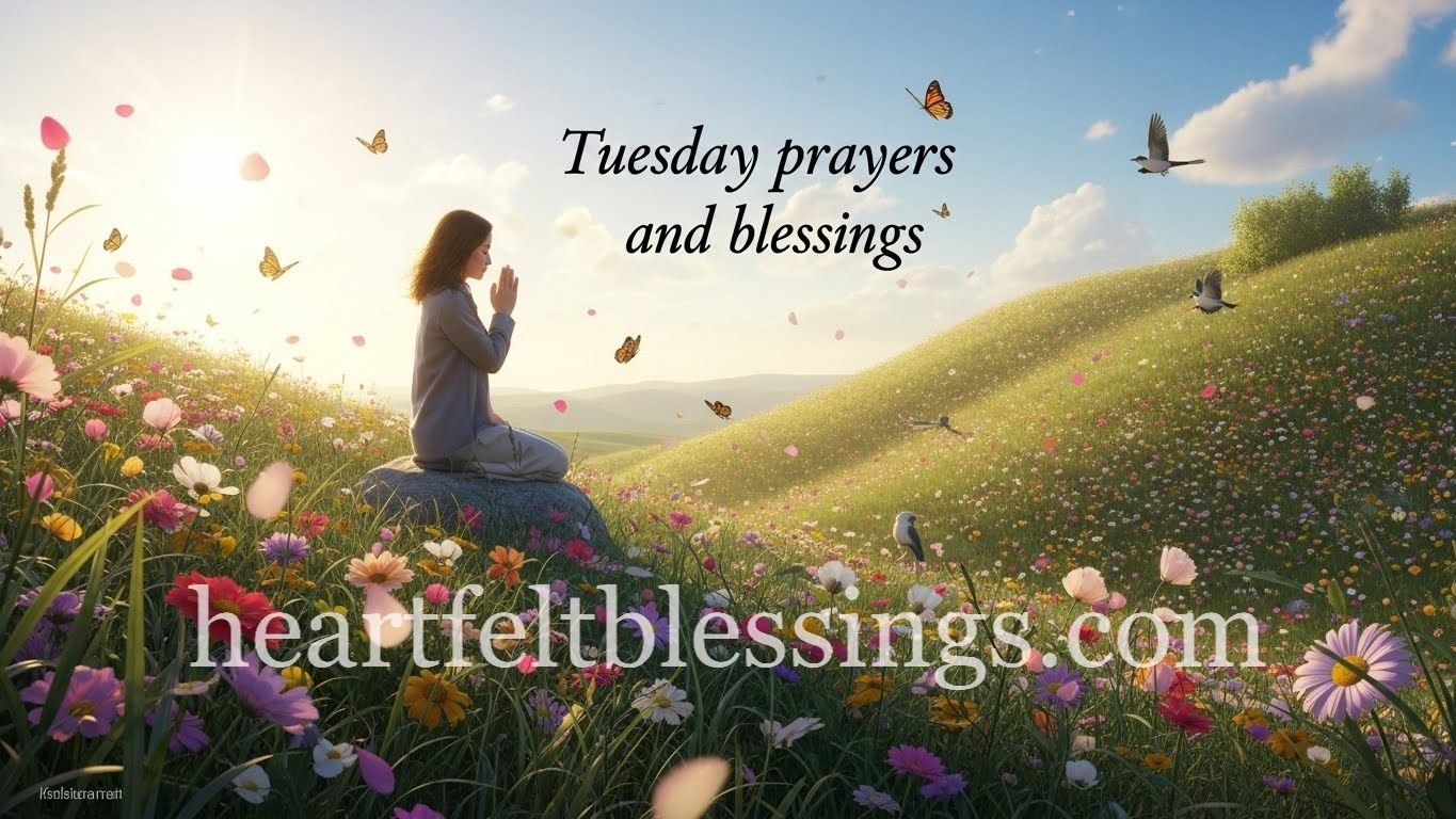 Tuesday prayers and blessings