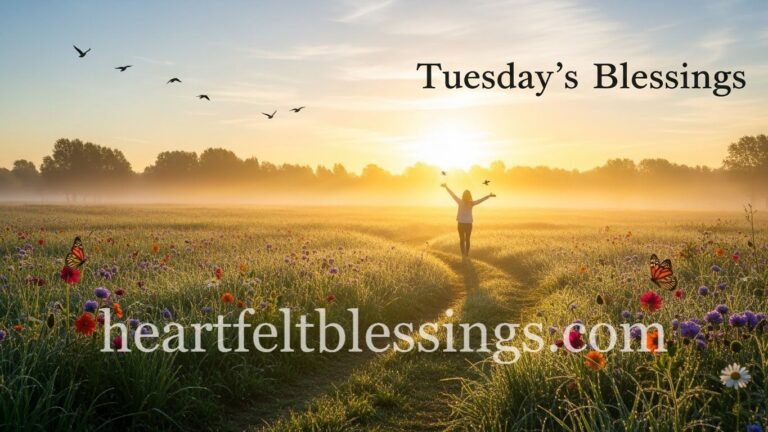 Tuesday's blessings