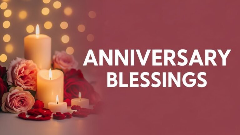 Anniversary Blessings
