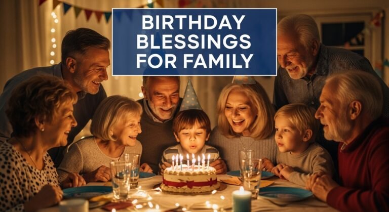 Birthday Blessings for Family