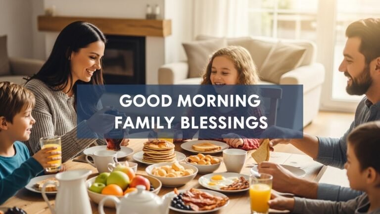 Good Morning Family Blessings