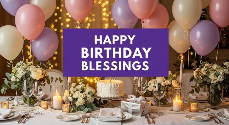 Happy Birthday Blessings
