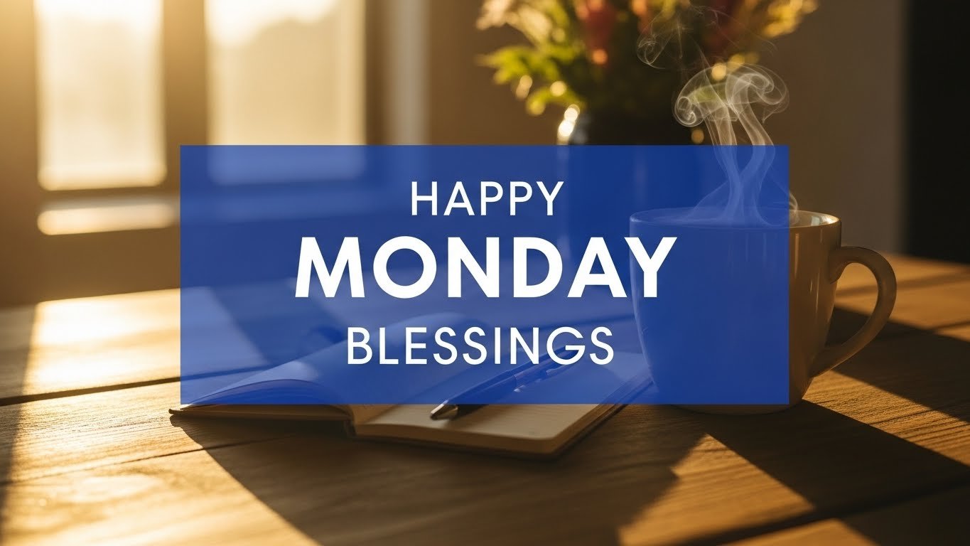 Happy monday blessings