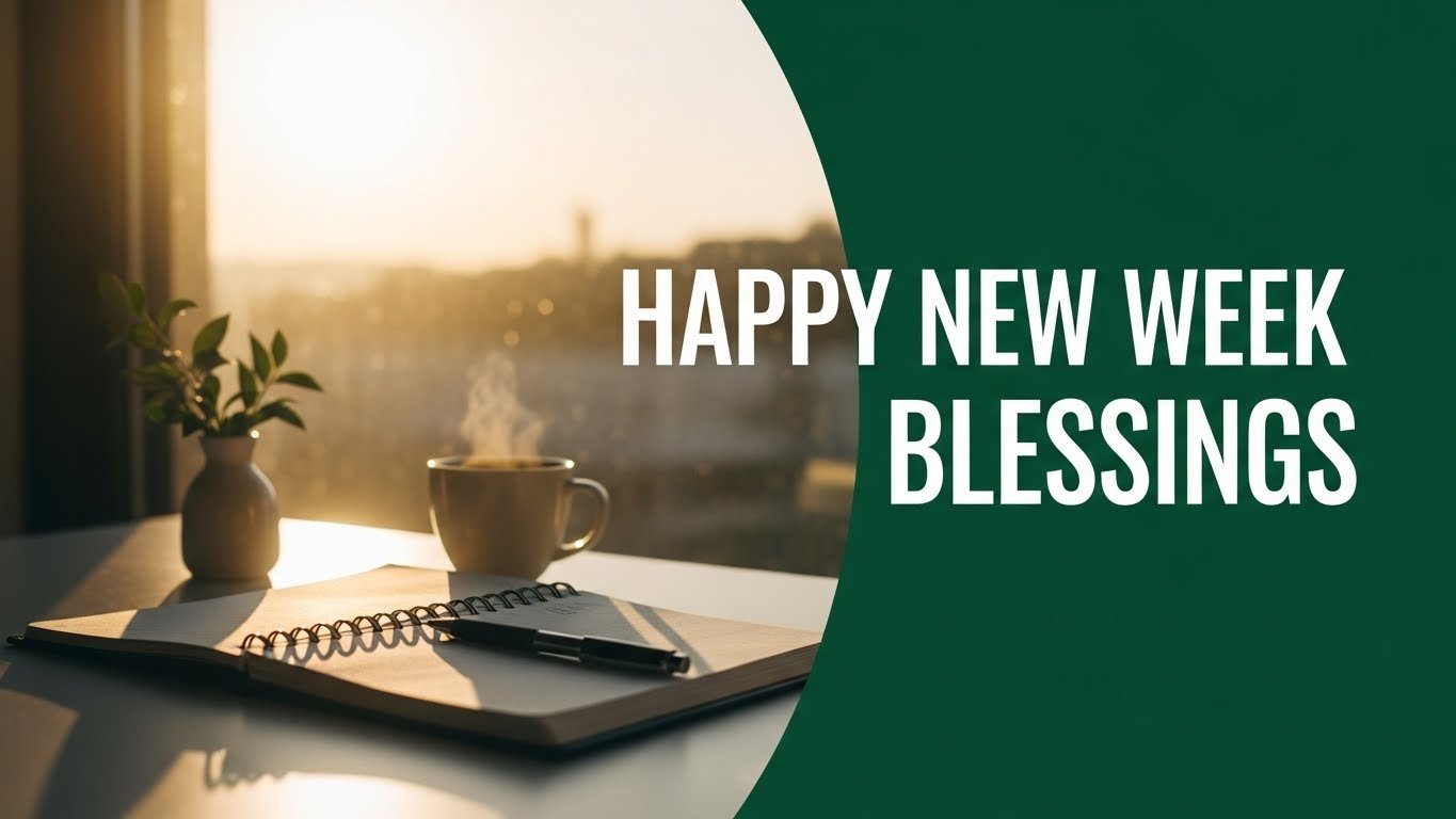 Happy New Week Blessings