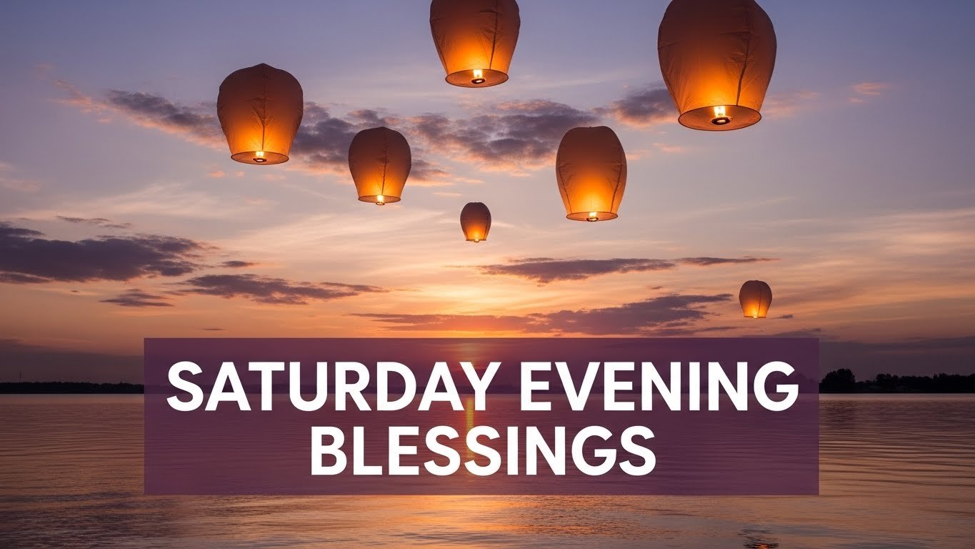 Saturday Evening Blessings