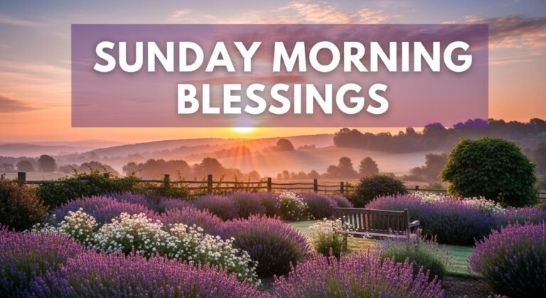 Sunday Morning Blessings