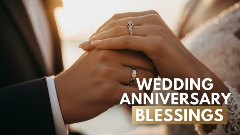 Wedding Anniversary Blessings