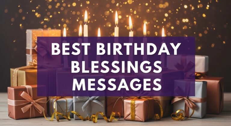 Best Birthday Blessings Messages
