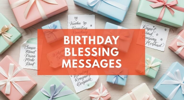 Birthday Blessing Messages
